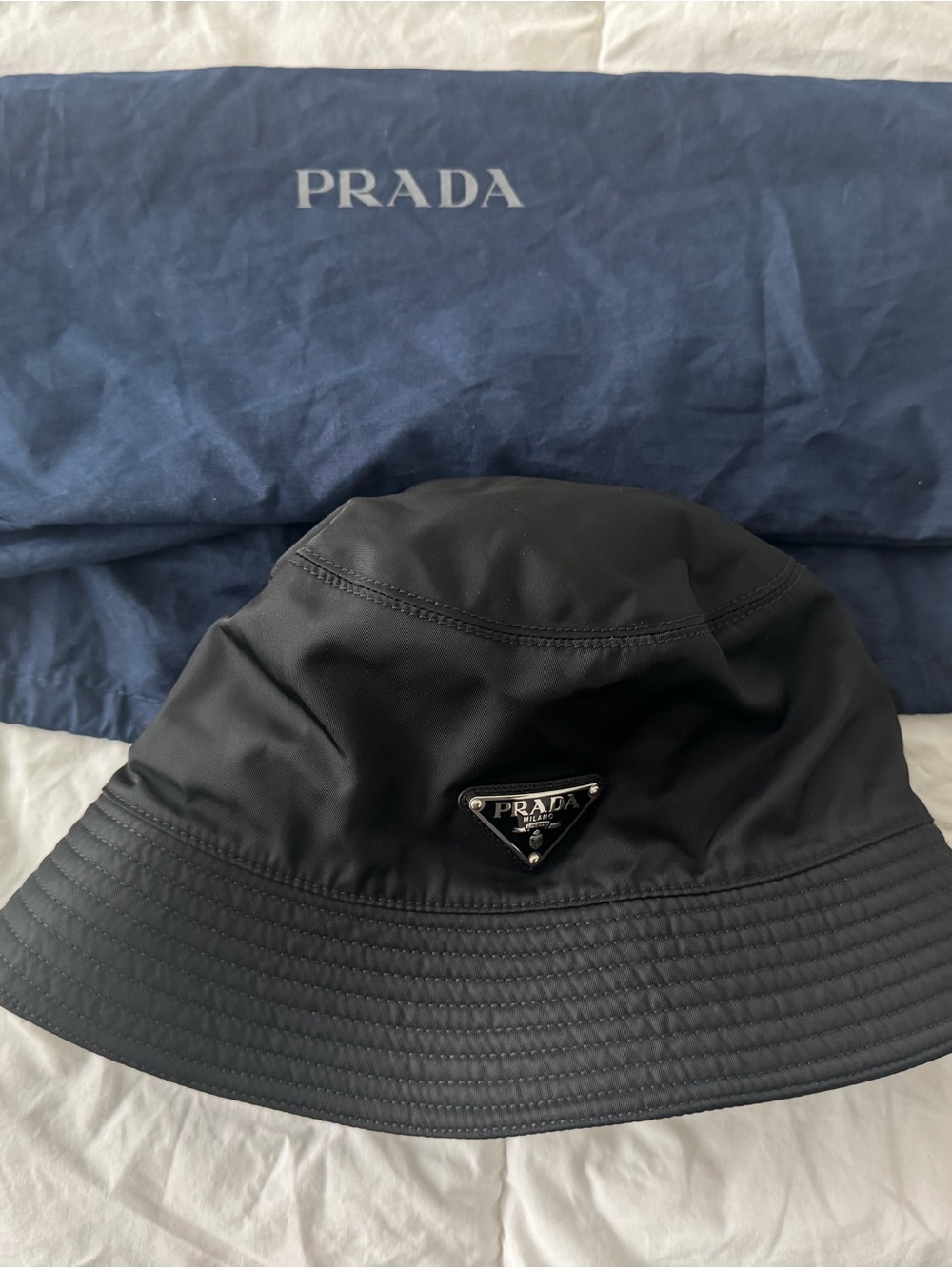 Prada Re-Nylon bucket hat Size XXL Unisex